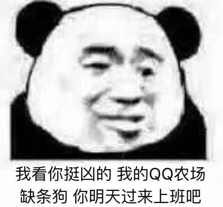 熊猫头表情包 i 我劝你做个人