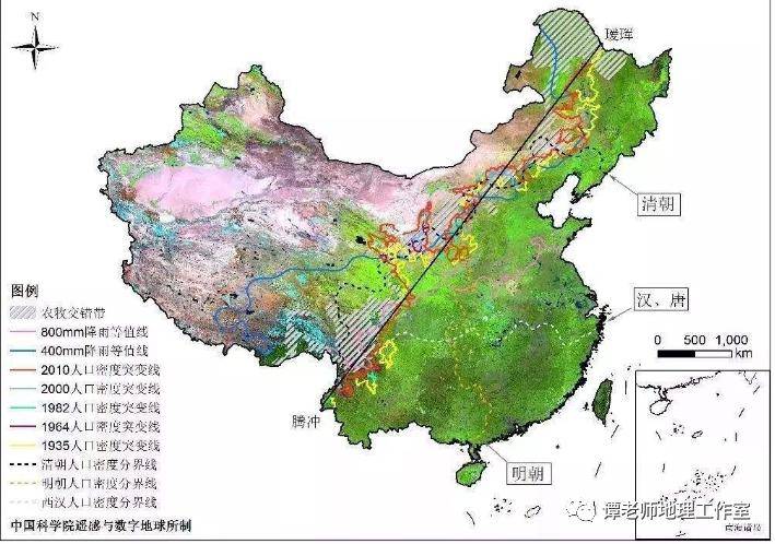 人口胡焕庸线的意义_胡焕庸线(3)