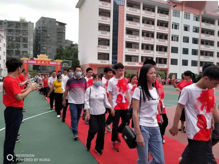 直击天峨县民族中学2020年中考58誓师大会