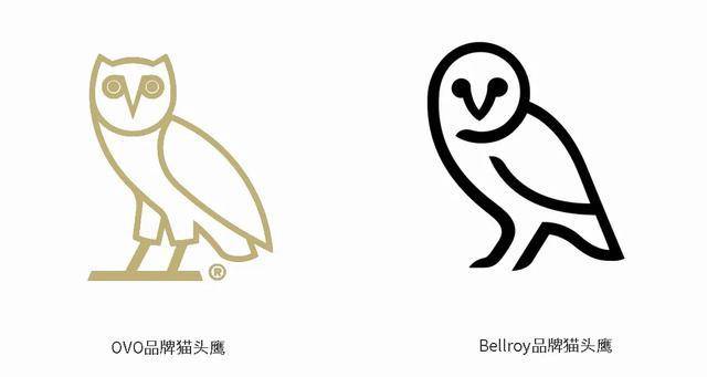 国外品牌ovo起诉bellroy商标侵权都是猫头鹰