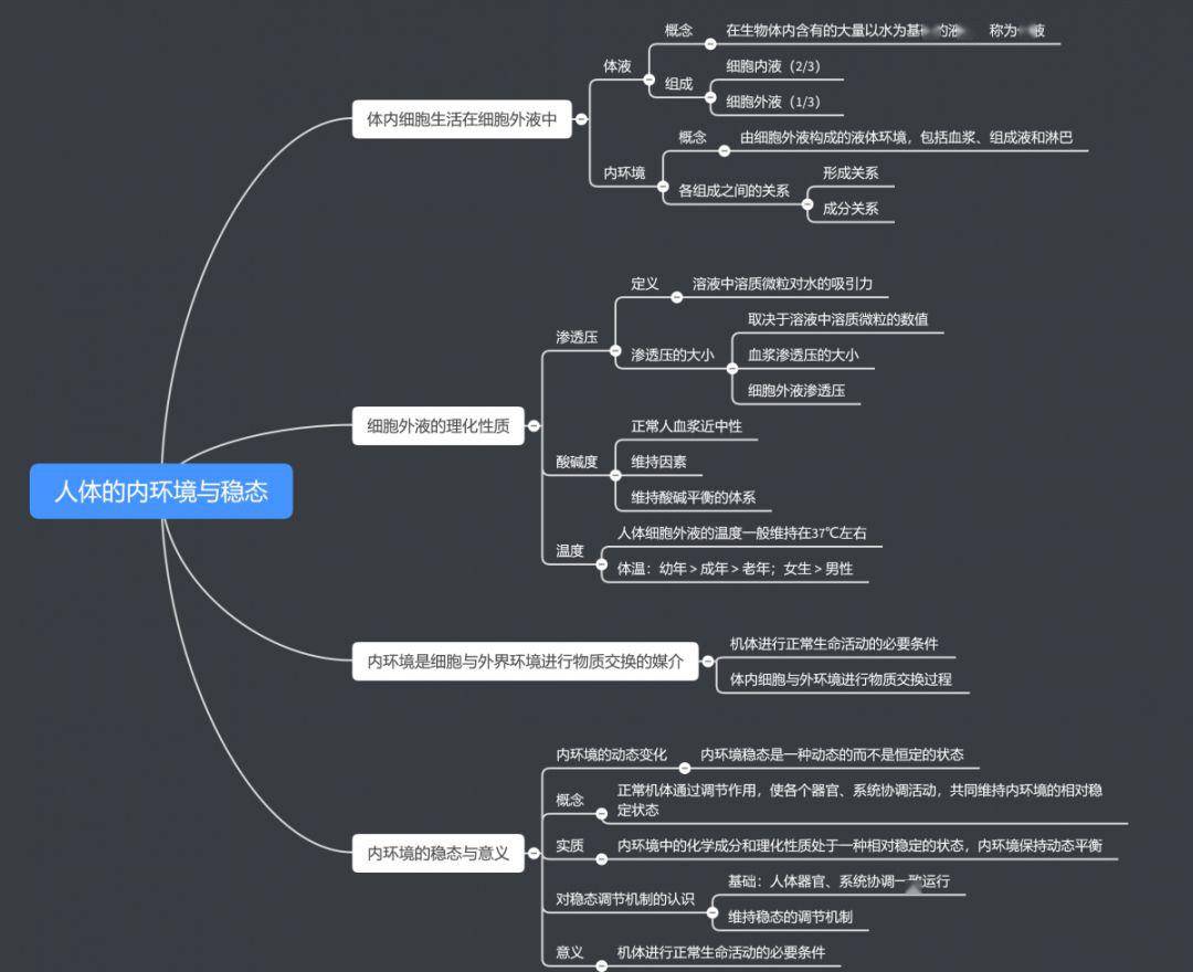 高中生物思维导图来袭!你的复习好助手!