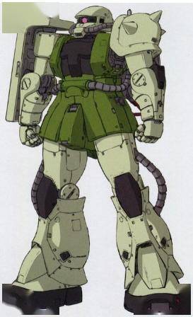 ms-06f多兹鲁61扎比专用型扎古2zaku ii dozle zabi custommobile