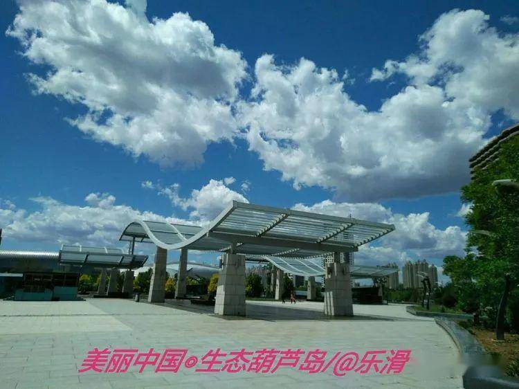 画意葫芦淡雅岛城辽西明珠美丽葫芦岛