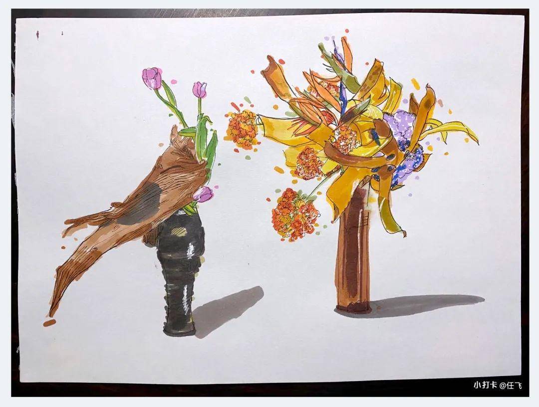这里的很多学员,她们都没有进行过专业的绘画学习,90%都是零基础.