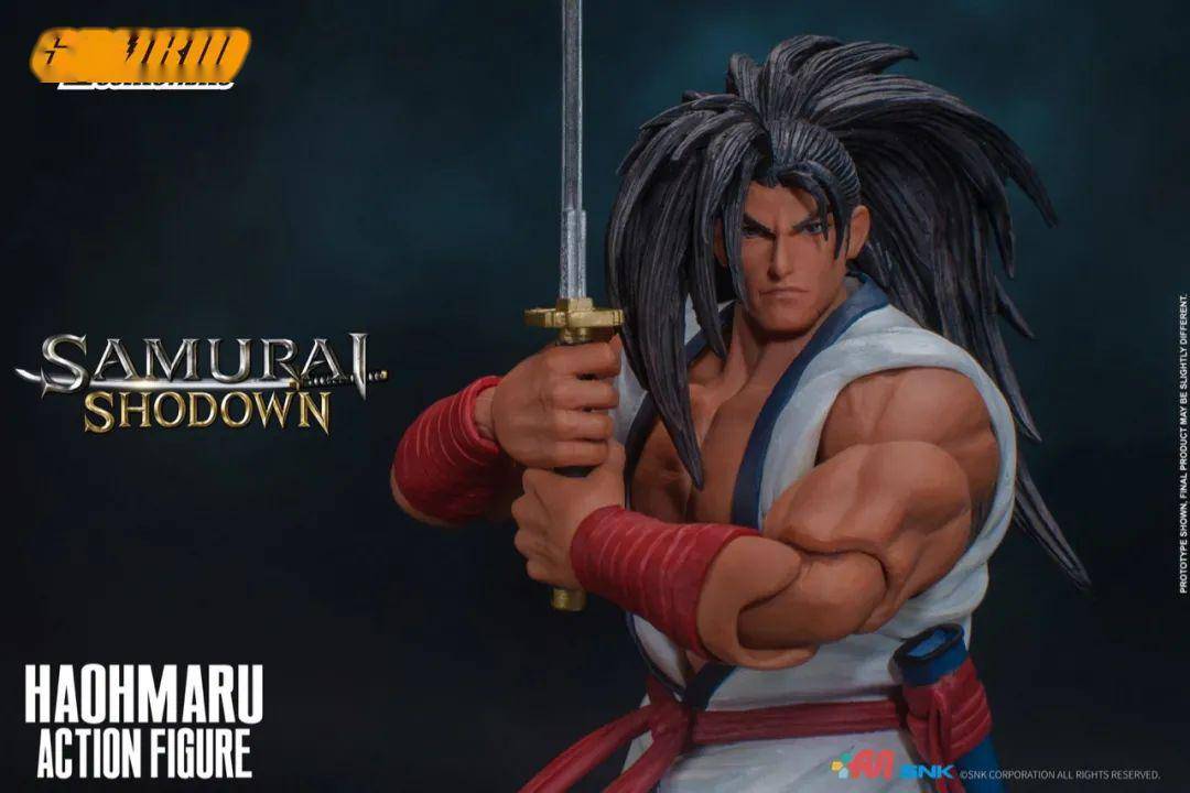 新品预定～storm toys 6寸 侍魂系列 haohmaru 覇王丸 可动人偶