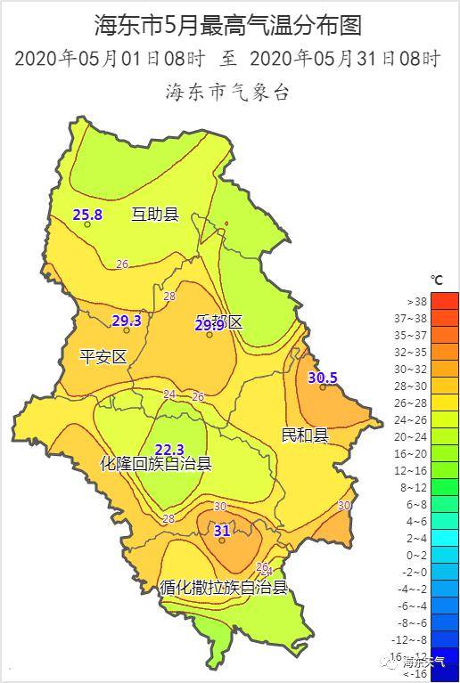 民和,循化最高温>30℃ 六月已经开始  让我们来瞅个这个月的气候概况