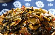 传统腌菜中，腌辣椒、腌豆角和茄子飾，可谓祁阳家家常备的三大宗