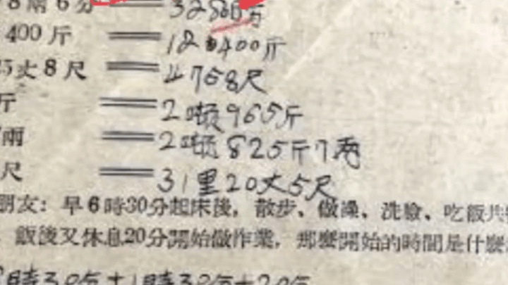 孙女晒奶奶1954年的寒假作业,你觉得有意义吗?