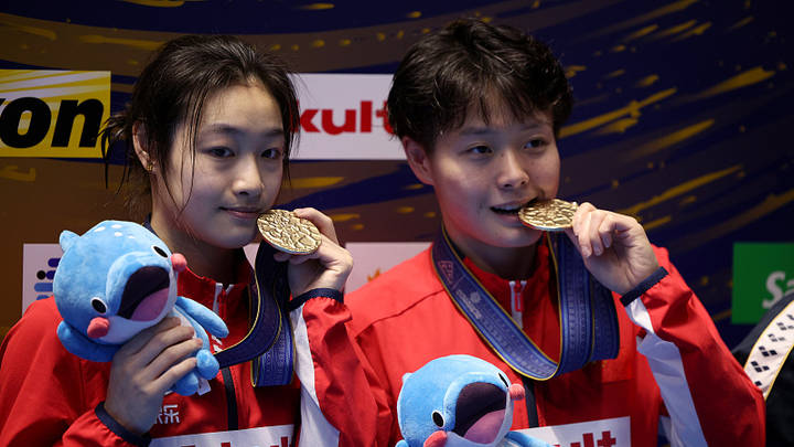 陈艺文/昌雅妮女子双人3米板夺冠,你意外吗?