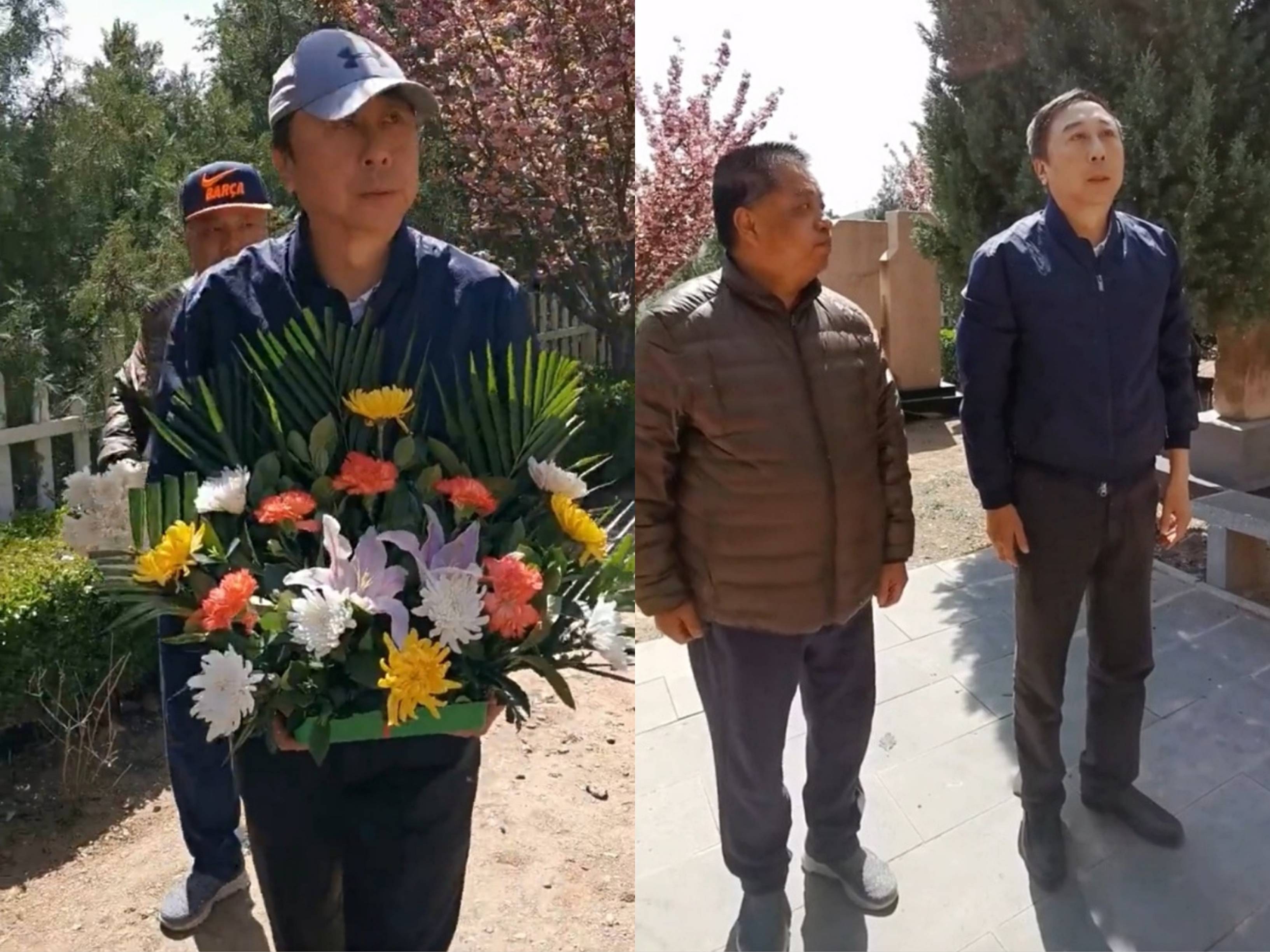 冯巩祭拜马季,他们的师生情谊还得从两斤包子说起
