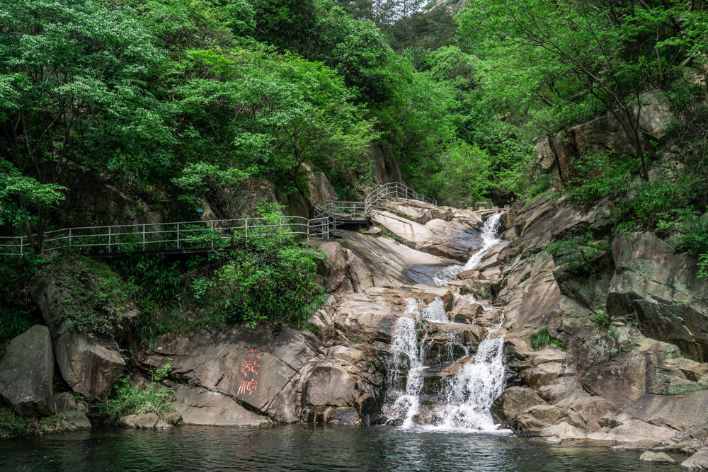 来河南新县金兰山,风景如画还是著名道教圣地_九龙