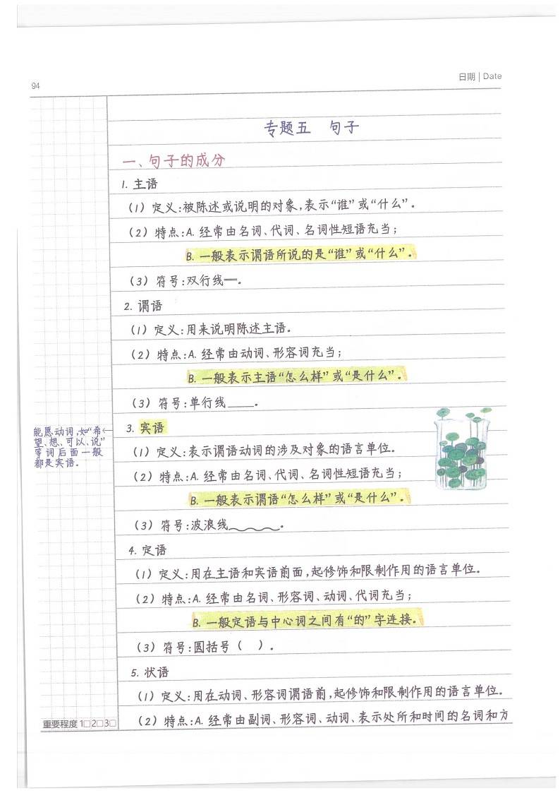 小学语文学霸笔记