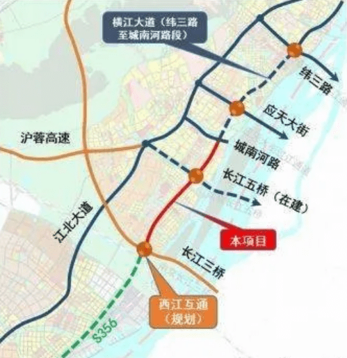 南京江北两条重要道路即将启动!_省道