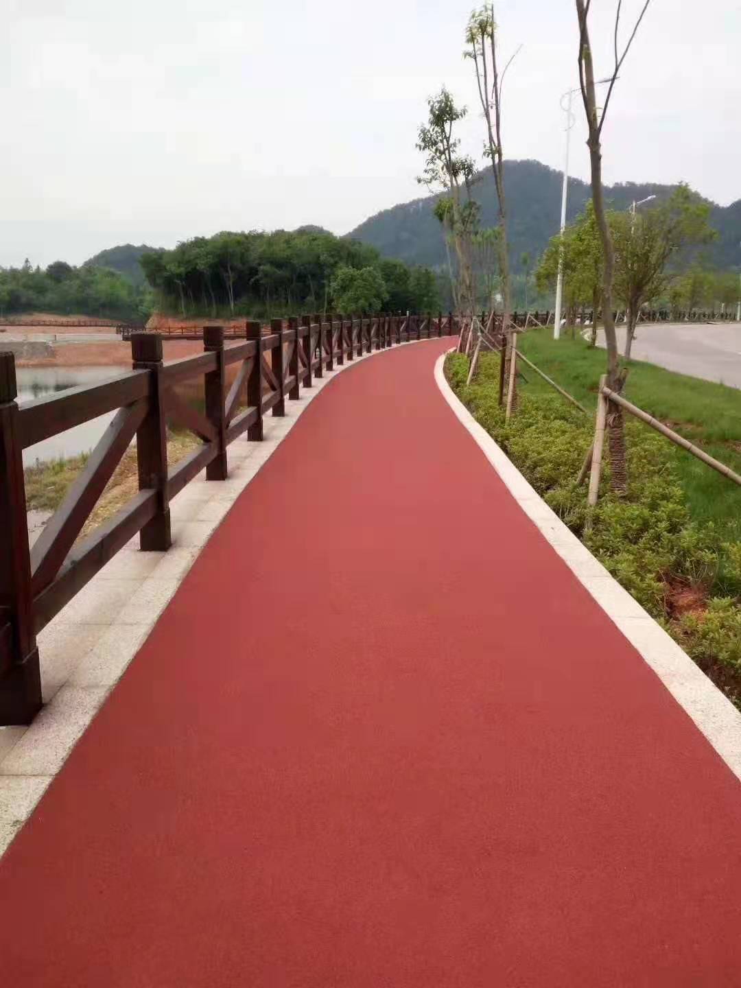 陶瓷颗粒防滑路面材料施工工艺
