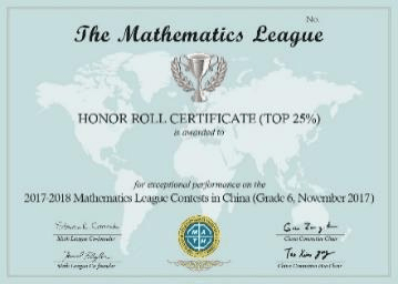 顶尖国际赛事2021美国大联盟mathleague夏季数学挑战赛开始报名啦