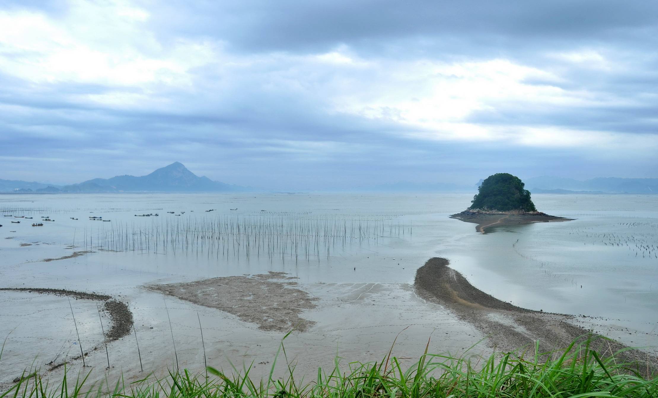 霞浦沙江馒头山美景