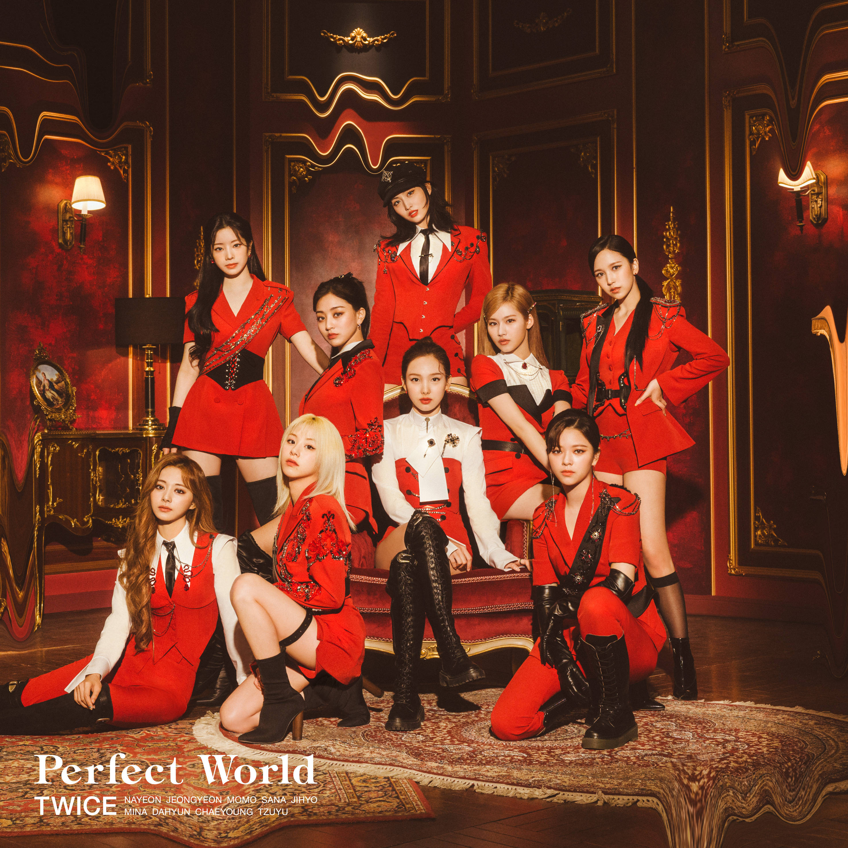 7月28日,twice将在日本发行第三张正规专辑《perfect world,该消息