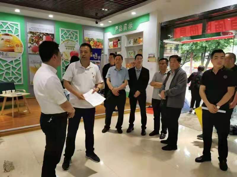 宝鸡市麟游县副县长胡广东调研全县电子商务发展情况