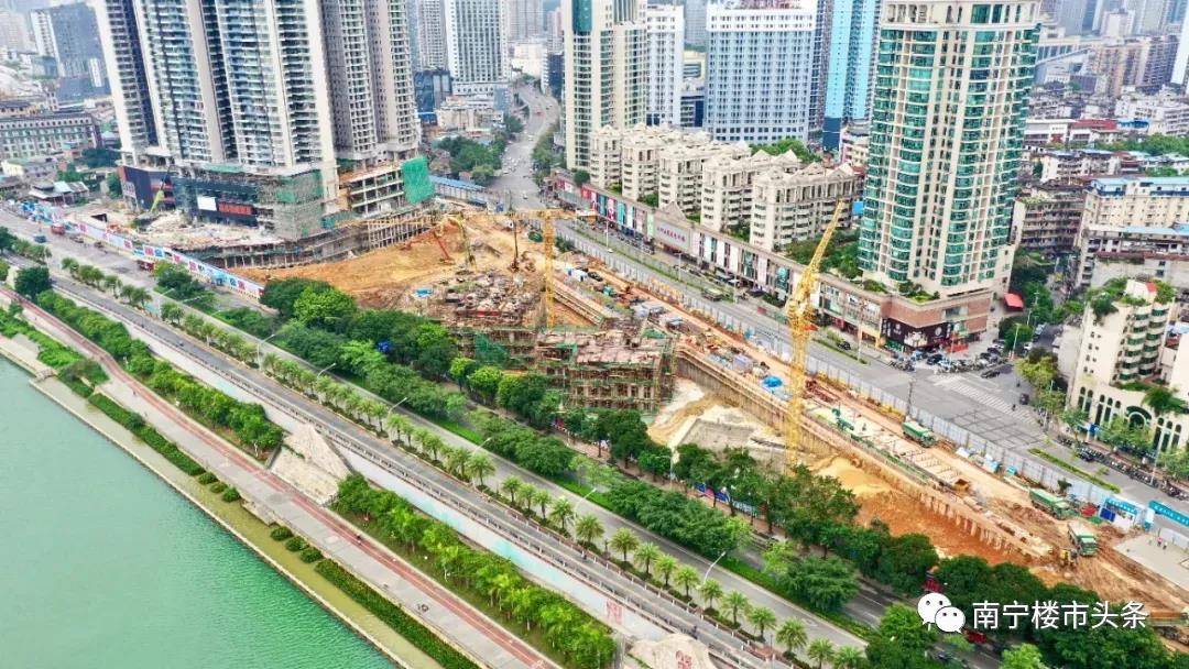 中山府二期航拍(4月份)据不完全统计,南宁目前已经公示的旧改项目