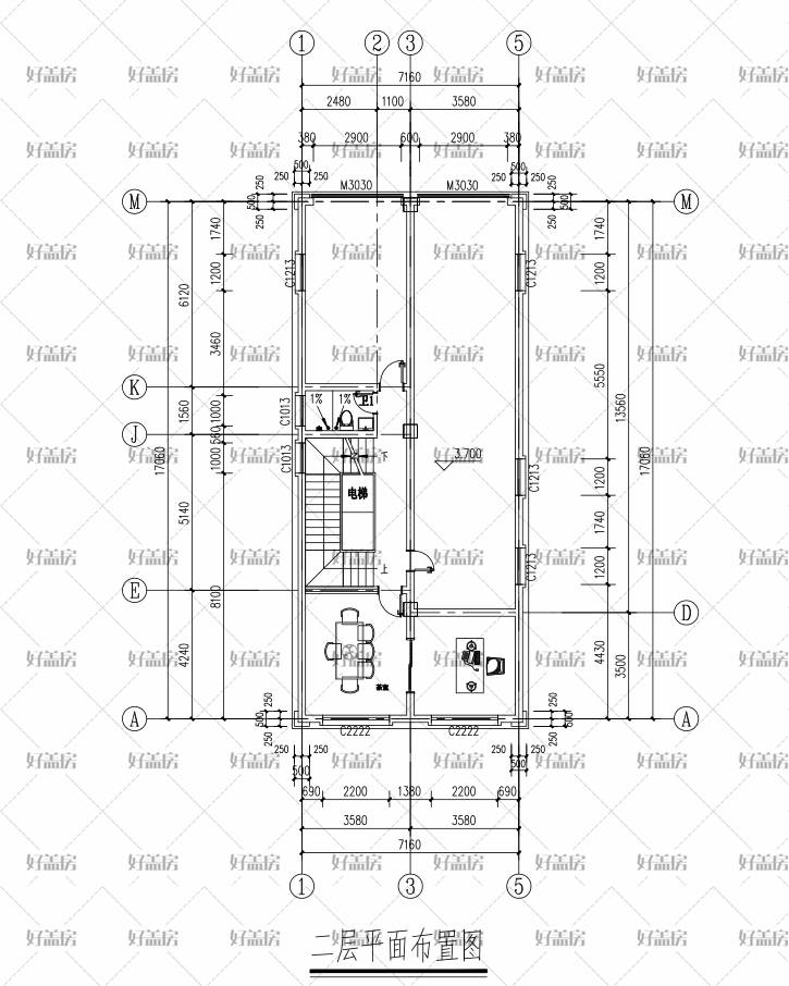 15米长8米宽建房图纸