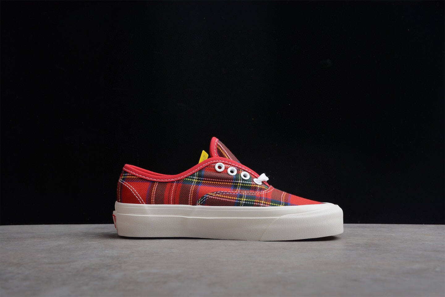 万斯vans sk8 hi pendleton 联名格纹高帮拼接帆布鞋