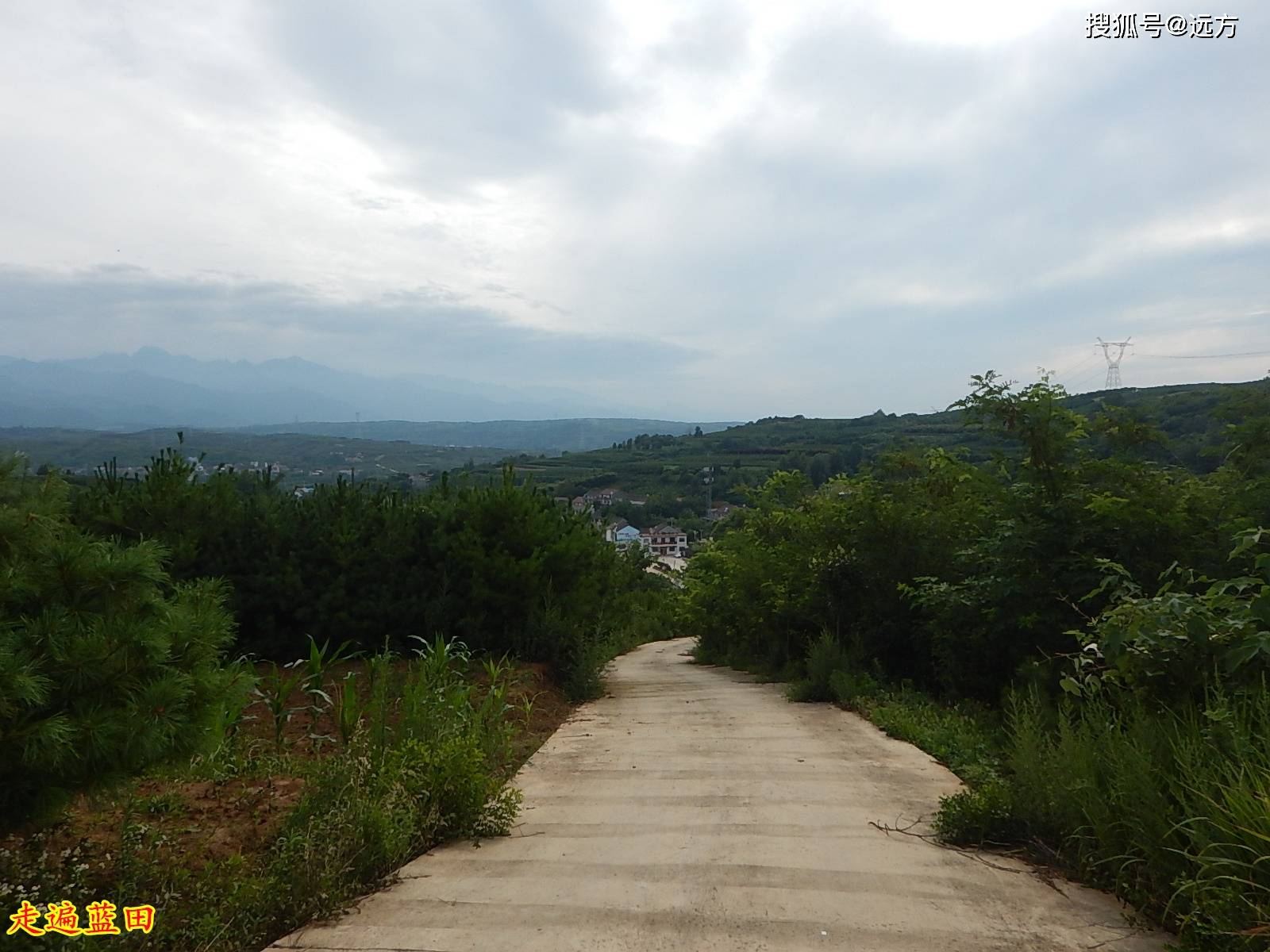 走遍蓝田2021小寨镇后沟窑村穿越旅行1