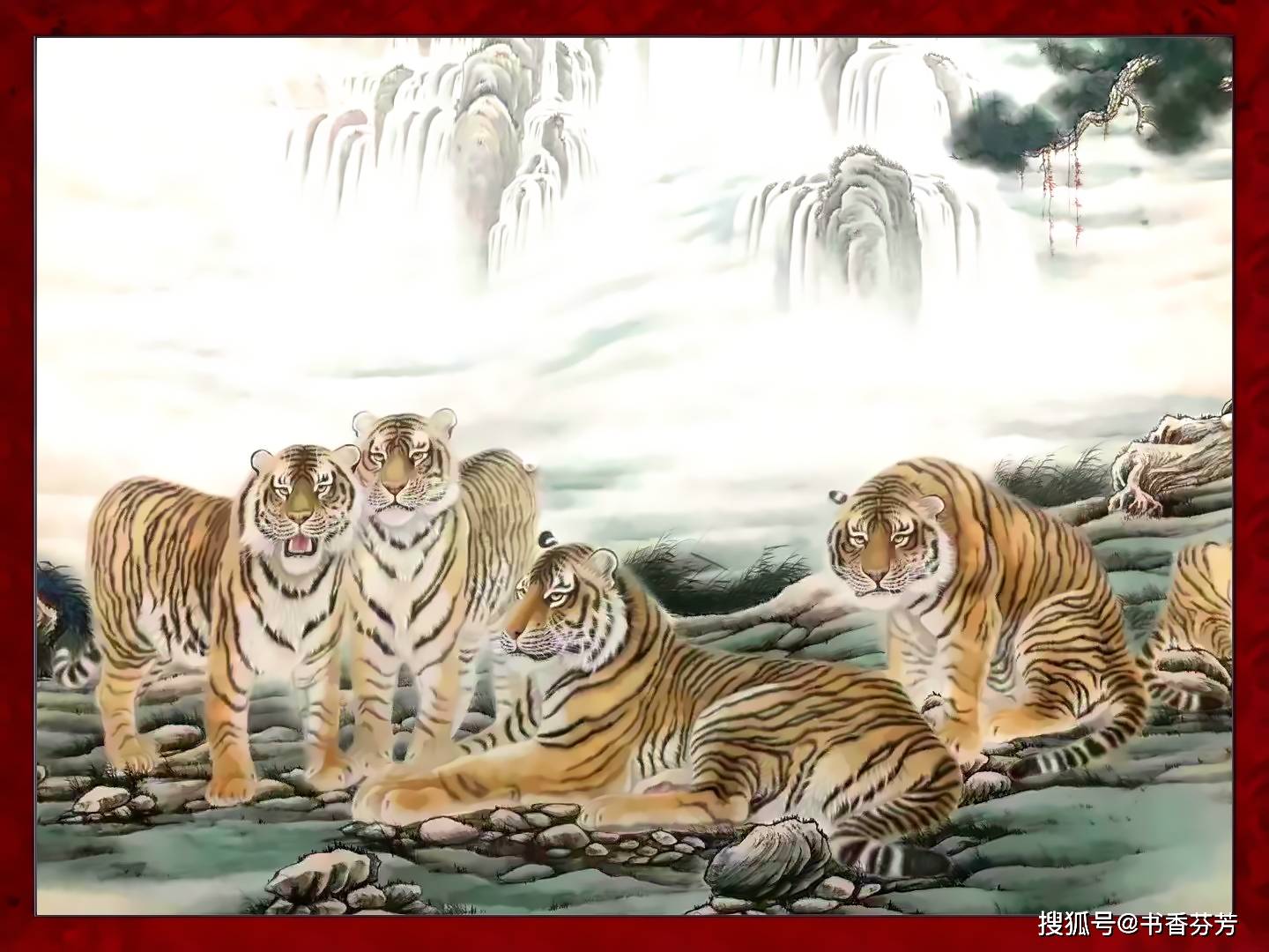 画家王凤丽向伟大的祖国国庆节献礼