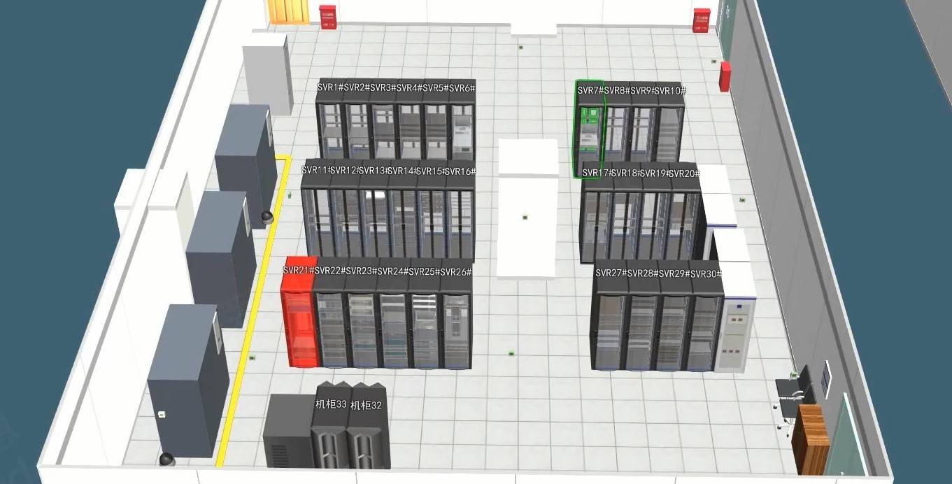 中心三维动环监控平台实现站点实时,远程,集中,可视化的运维管理_机房