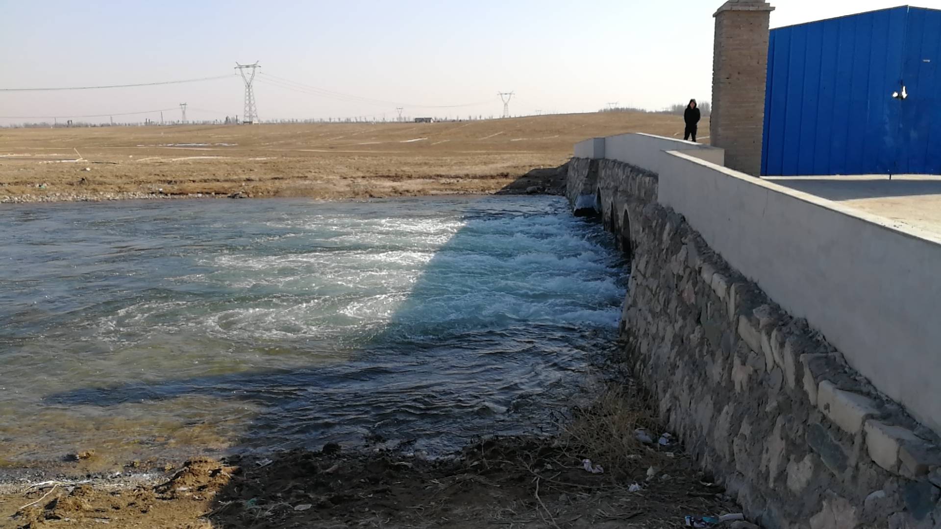 正定滹沱河水质检测施工_监测_在线_污染