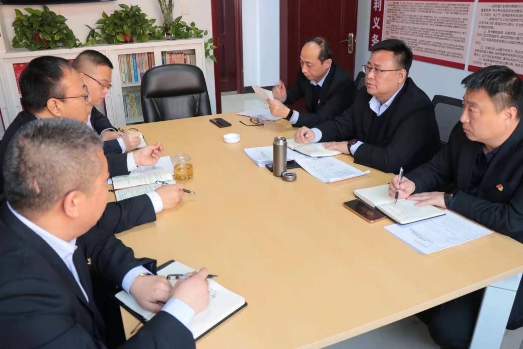 农发行运城市分行党委书记行长牛跃峰一行赴平陆县支行开展督导调研