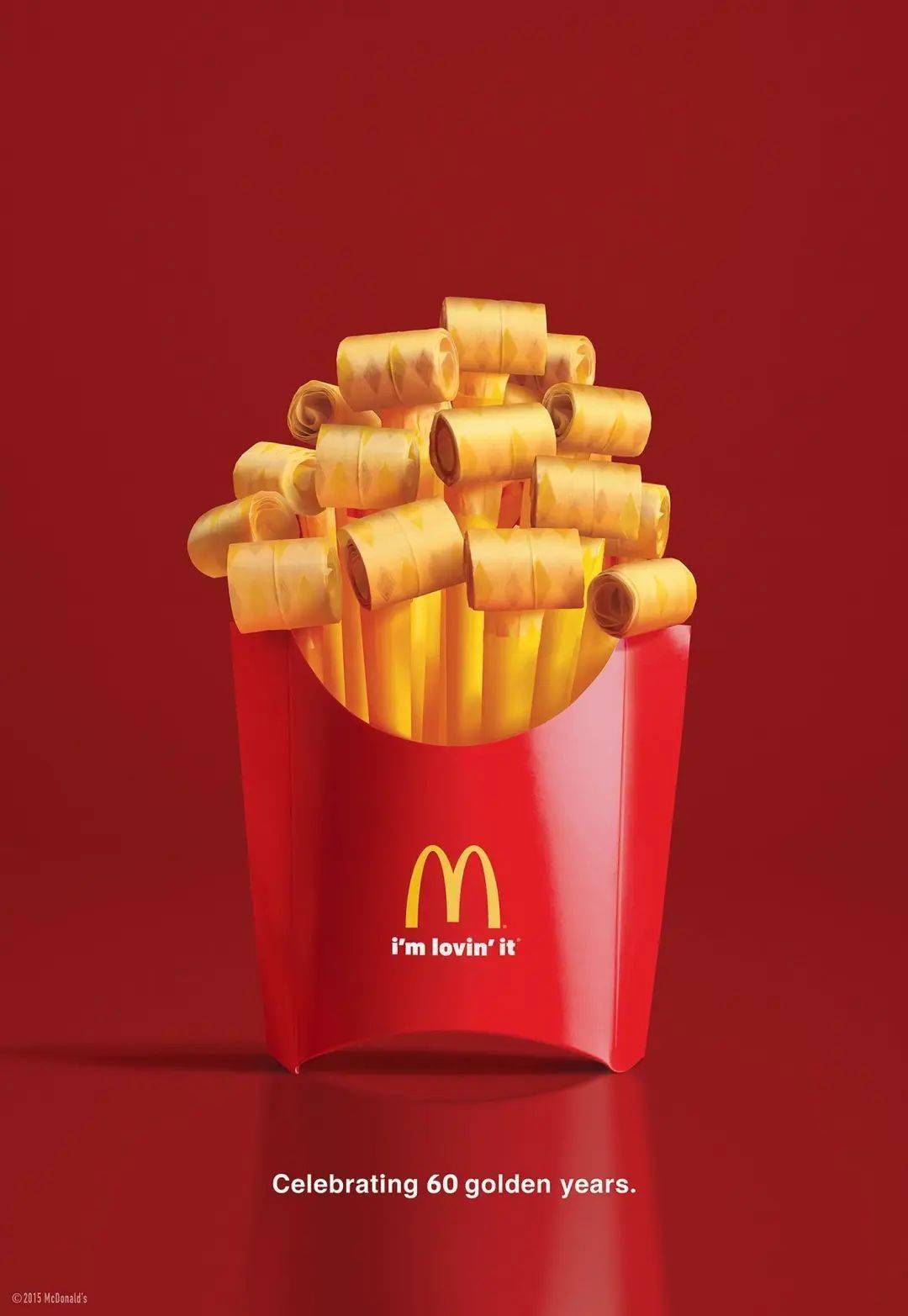 创意巨头麦当劳60年海报史,值得广告人啃一辈子