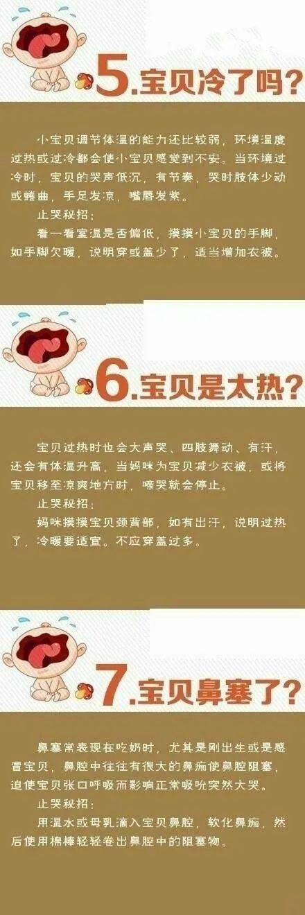家长|Ta到底怎么了？教你分辨宝宝的13种哭声宝宝为什么哭