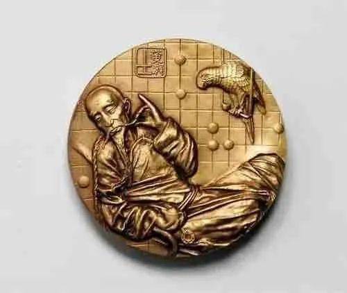 登峰造极传奇人生棋圣黄龙士铜章限量抢价格非常美丽