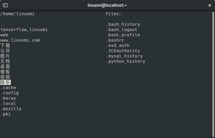 CDIR – 在Linux服务器上快速浏览文件夹和文件的方法  第1张