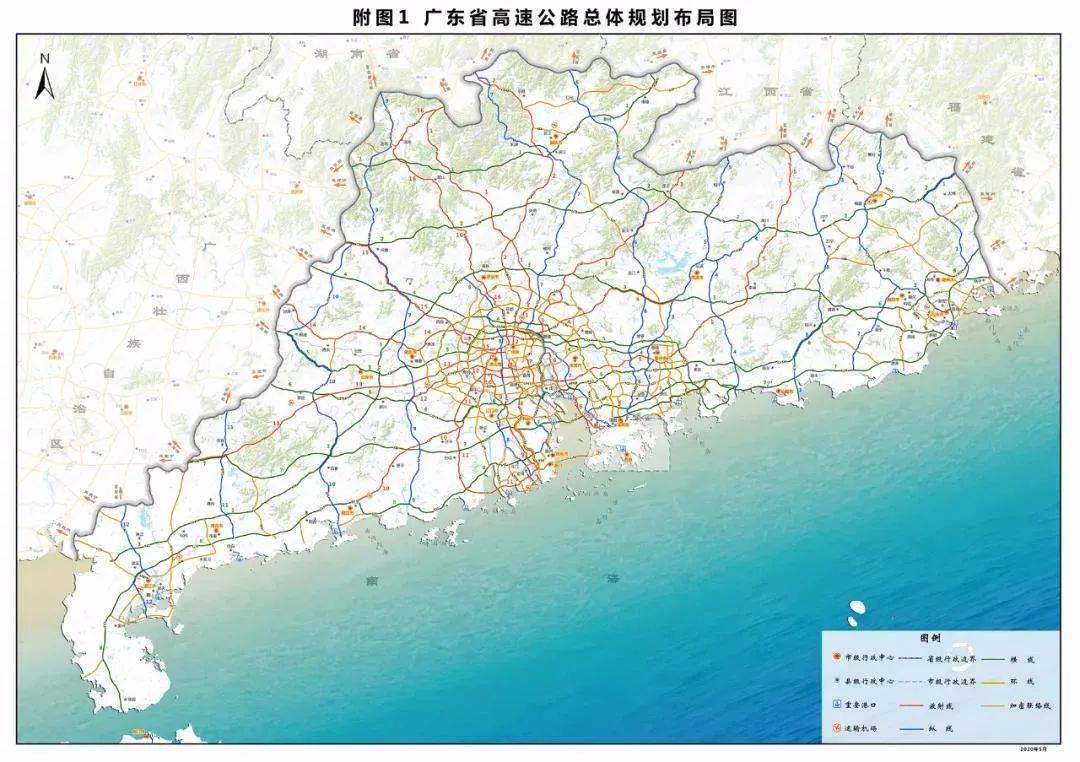 广东高速公路网未来15年规划出炉,其中3条与韶关相关