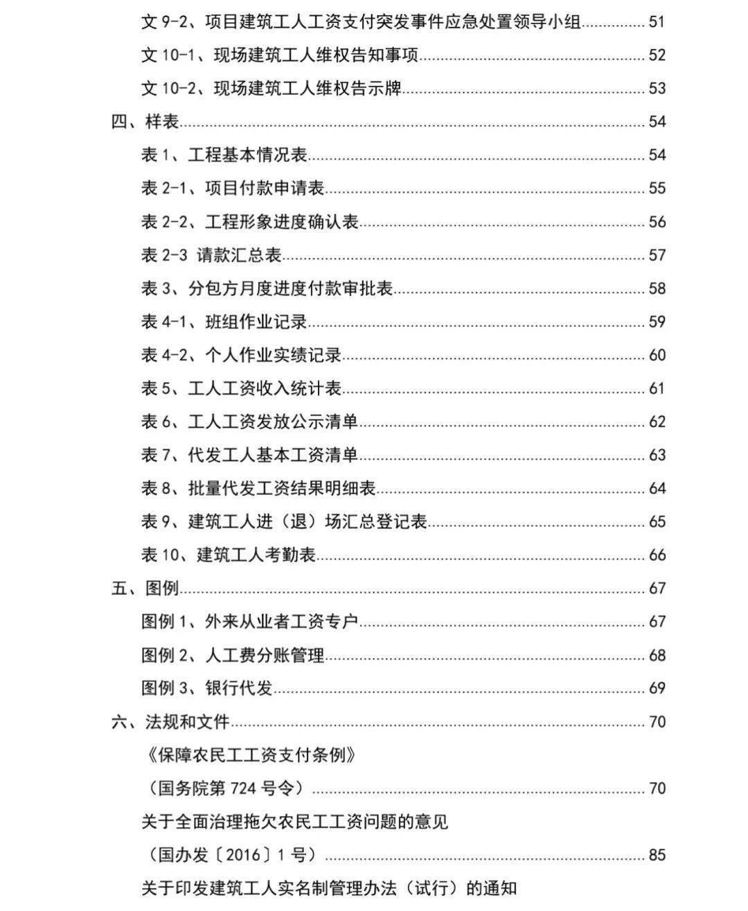 协议书/样表/流程图,全了!《建筑用工工资管理实务手册》完整版,供大家参考