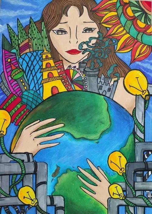 有你家娃吗?佛山市中小学生"我的绿色家园"绘画活动获奖名单出炉