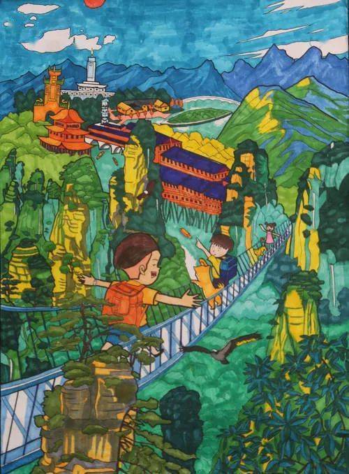 有你家娃吗?佛山市中小学生"我的绿色家园"绘画活动获奖名单出炉