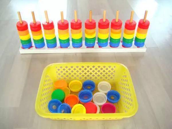 【玩教具】n款简单实用的幼儿园数学自制玩教具!
