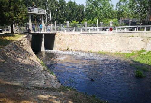 海淀|海淀这条干涸了21年的河道，全线有水了！
