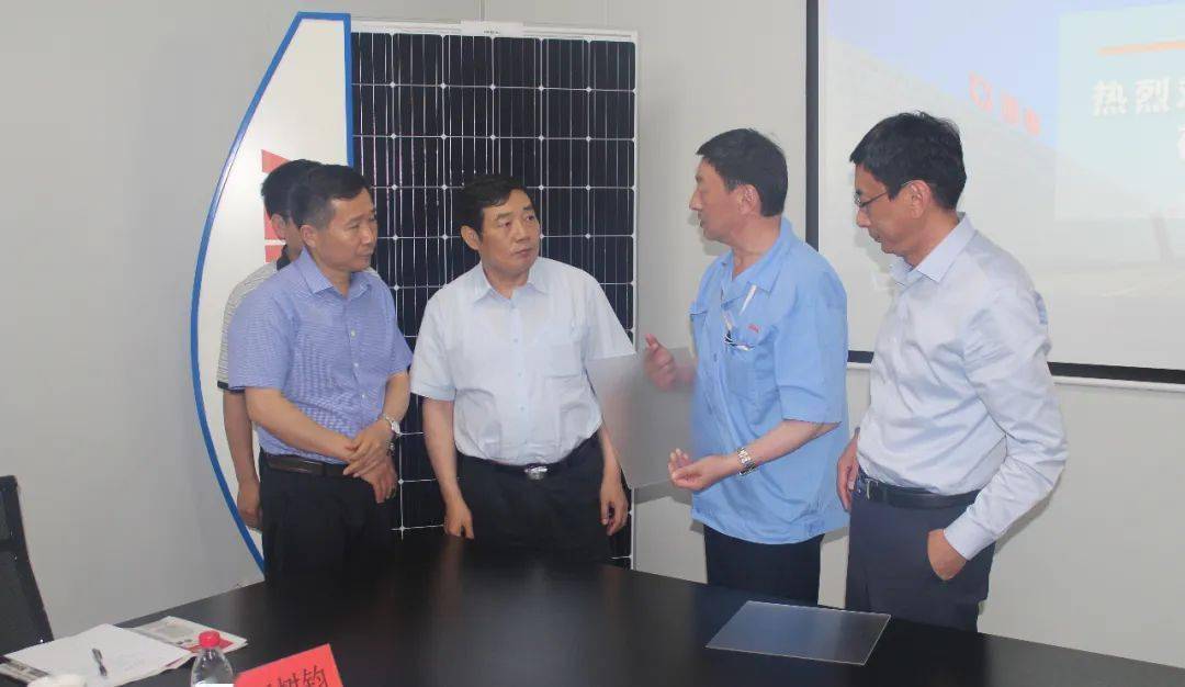 滁州市委副书记,市长许继伟等一行回访我司