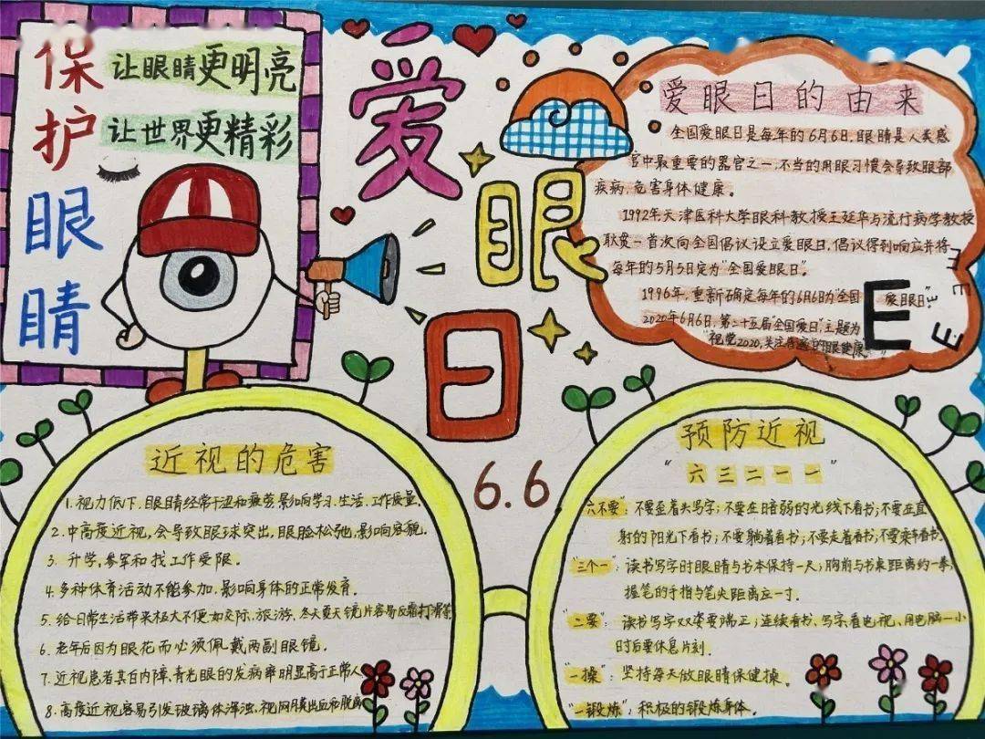 通过此次"爱眼日"主题活动的开展,不仅向全体同学普及了科学用眼知识