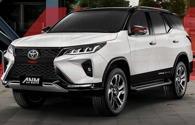 丰田新fortuner运动版曝光 造型更激进/搭2.7l引擎