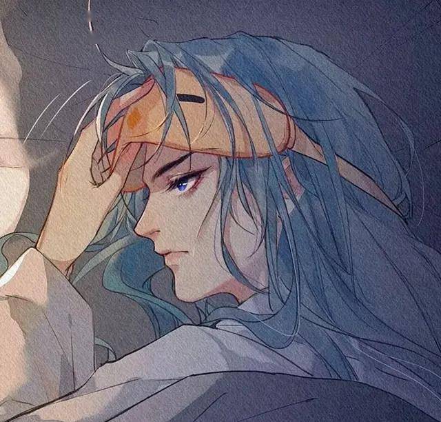 二次元动漫头像||月光还是少年的月光
