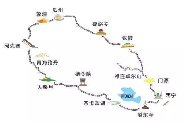 青海甘肃大环线青海甘肃大环线青海甘肃大环线攻略