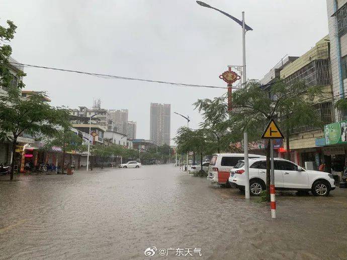 近期广东多地暴雨,清远市佛冈县,阳山县,惠州市龙门县,博罗县等多地