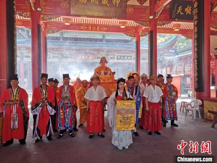 县委宣传部|陈靖姑文化节线上直播 两岸信众“云端”相聚祈福