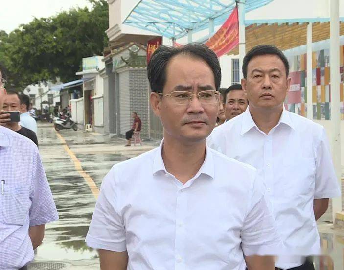 市长许伟明到我镇调研美丽乡村景观示范带规划建设工作