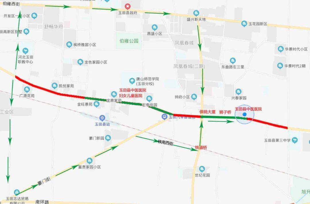 林南仓方向从林南仓方向来的群众可沿豪门街行驶至铁南西街至南关路