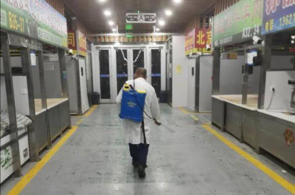 防控|北京各农贸市场消杀常态化，八里桥市场按一级标准防控